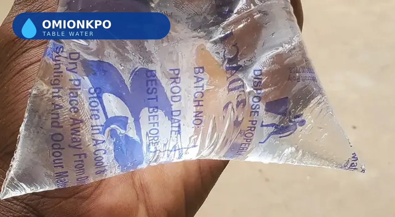 Pure Water Sachets, Bag of 20 x 500ml